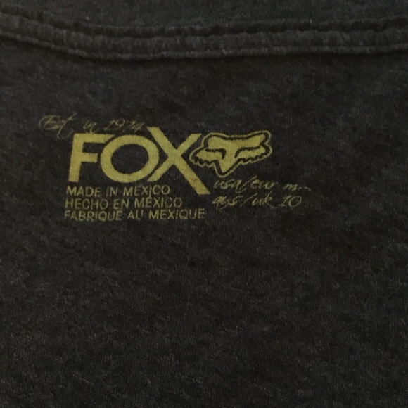 Cute Fox Racing t-shirt - Picture 2 of 2